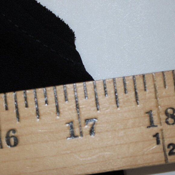 Proenza Schouler Sz 4 Black Ruffle Tie Sleeveless Acetate Polyester Top - Picture 13 of 13